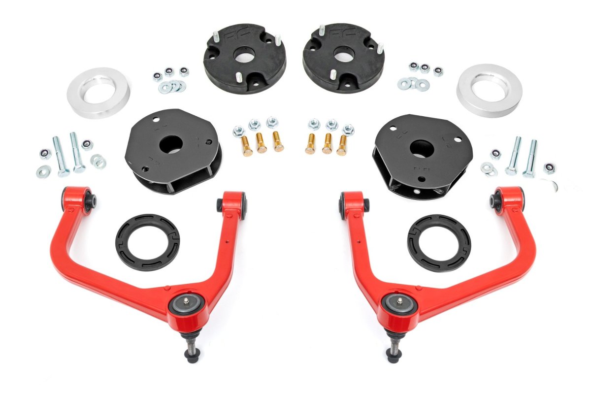 GMC Yukon XL Suspension Lift Kit - Front + Rear - Rough Country - 3.5 Inch Bolt-On - '21-'23